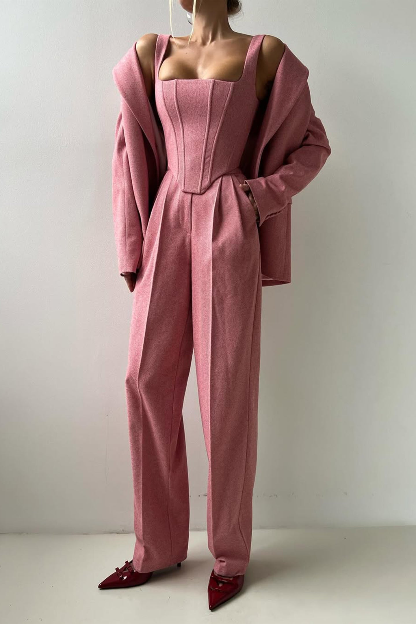Aurora Three Piece Suit Set Street-Wave Unisex Boardroom