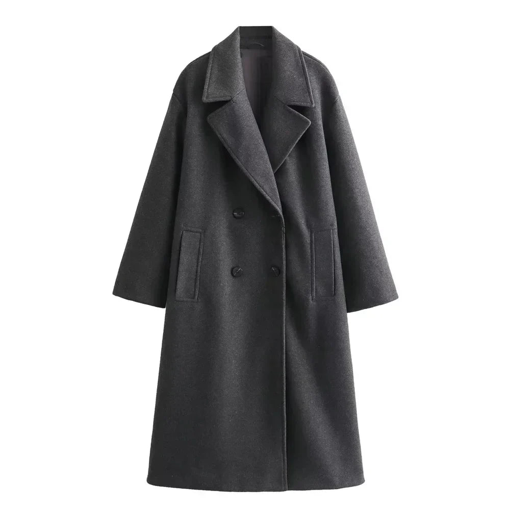 Wileen Women's Long Winter Coat Elegant Warmth And Style For Cold Weather Premium Streetwave