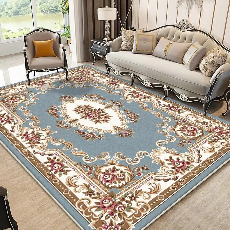 European Style Luxury Living Room Rug Eprolo Non-Slip