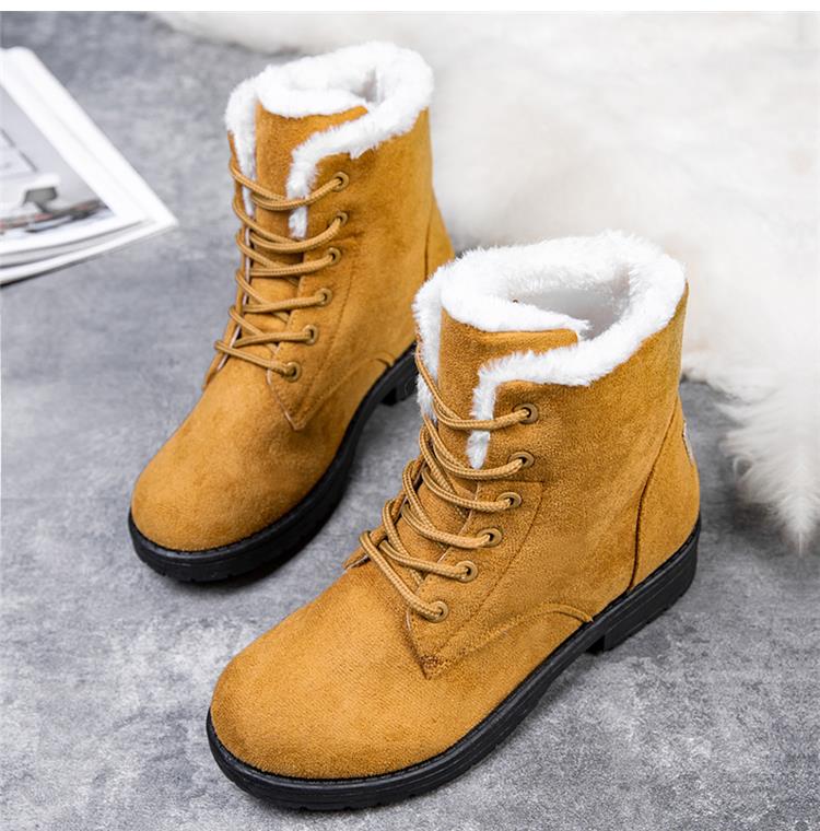 Street Wave Orthopedic Snow Boots For Women Pain Relief And All Day Comfort With Warm Fleece
