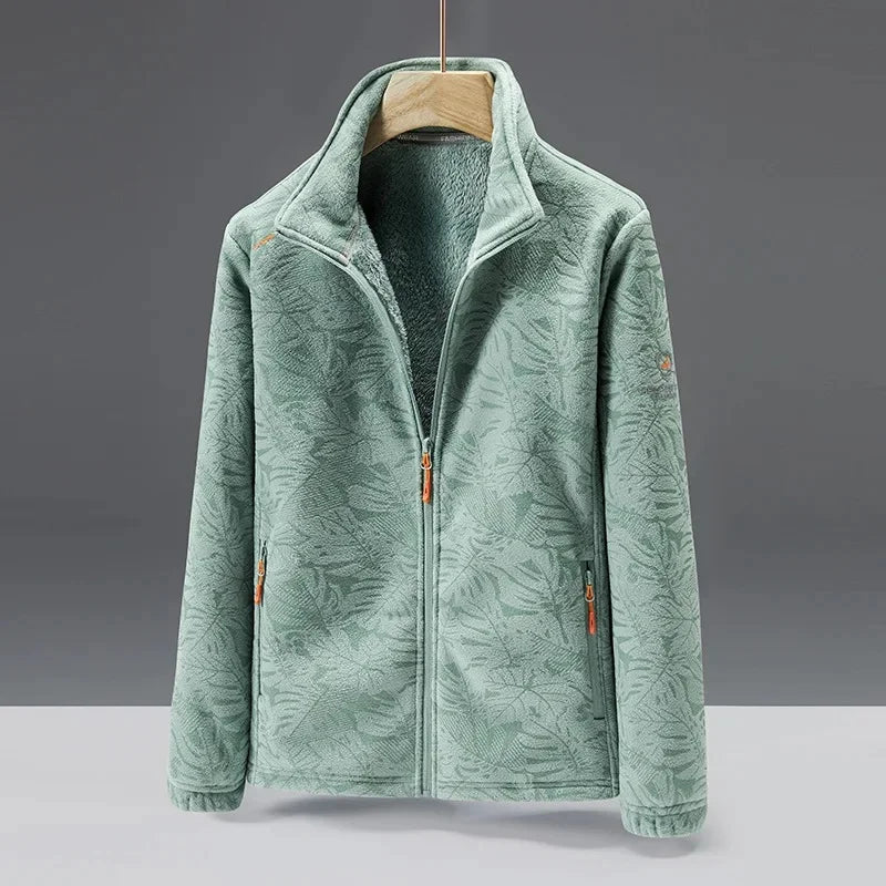 Street-wave Fleece Jacket Warm for City Professionals - Stylish Cozy Everyday Outerwear