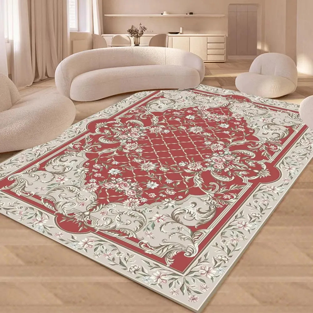 European Style Luxury Living Room Rug Eprolo Non-Slip