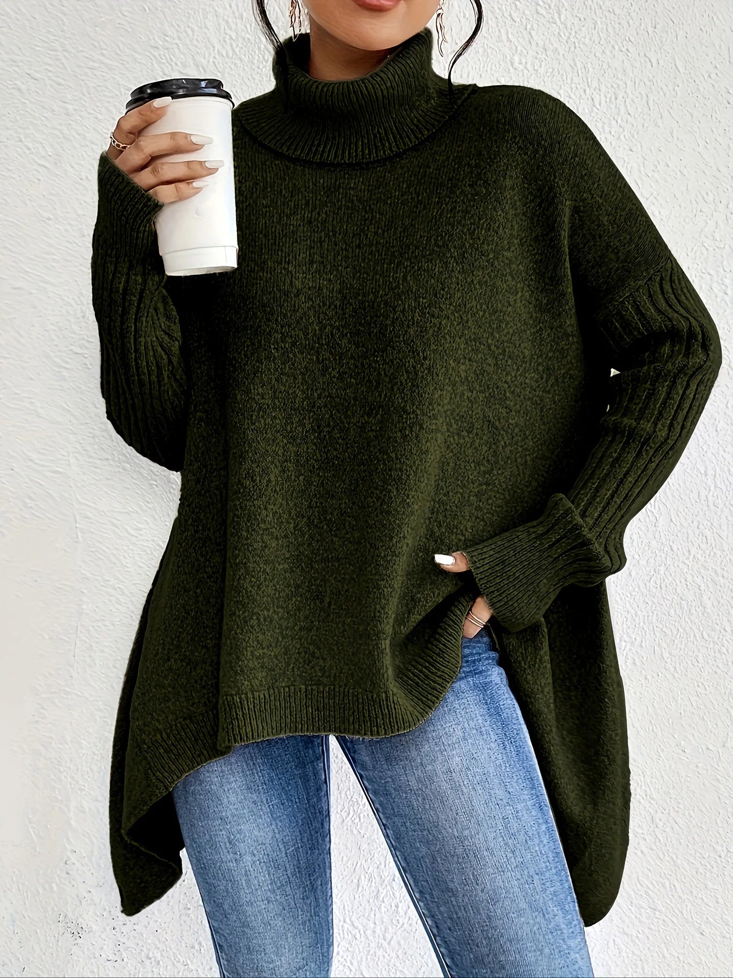Ella Cashmere Turtleneck For Women Winter Luxurious Warmth By Street Wave