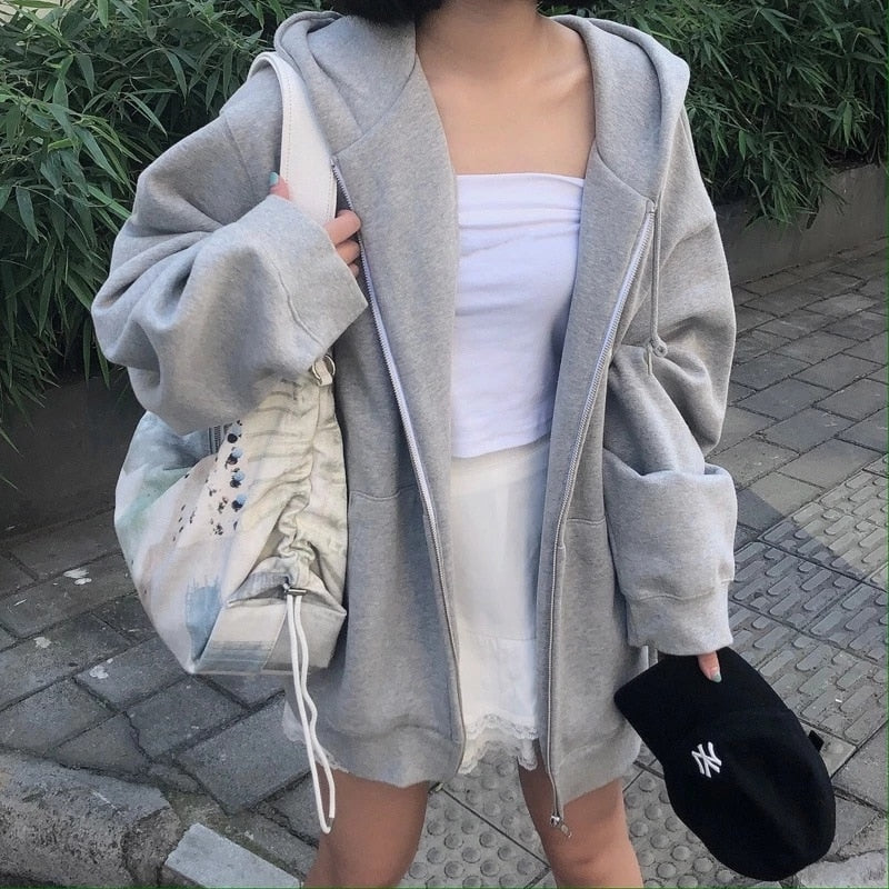 Street-Wave Cozy Women's Hoodie With Soft Plush Fleece For Warmth And Everyday Style