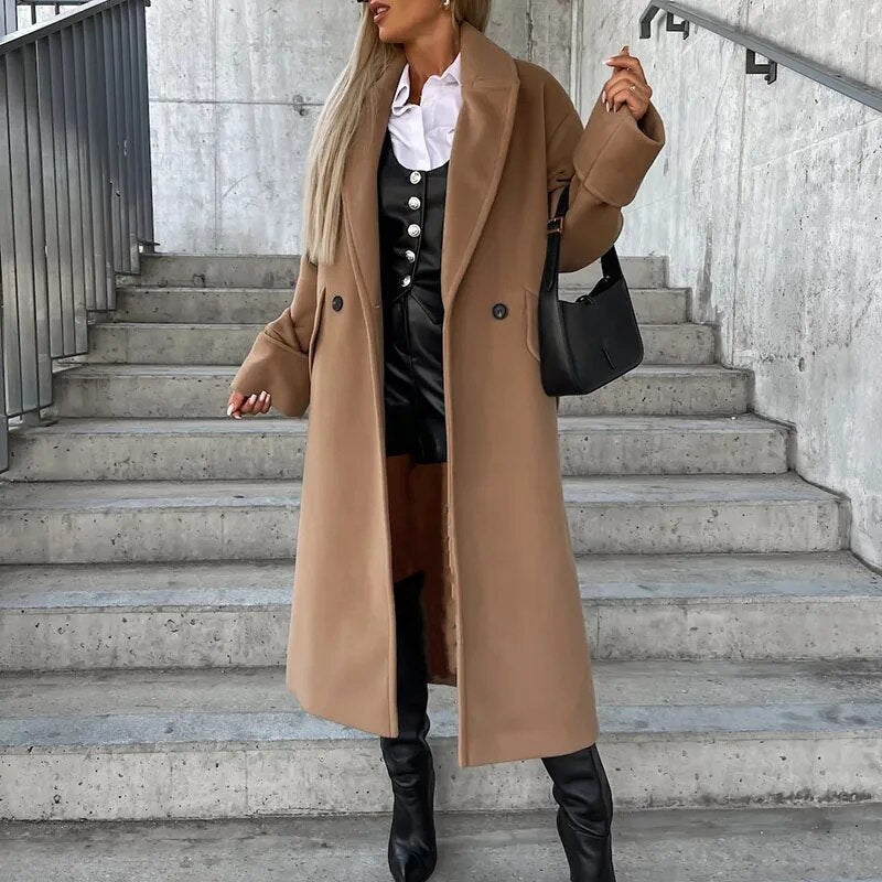 Street Wave Classic Womens Coat For Timeless Warmth And Elegant Everyday Power Dressing