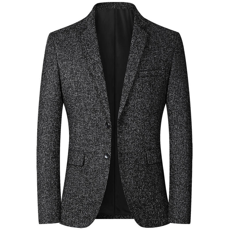 Street-wave Tweed Blazer Refined Sustainable Office Essential For Professionals