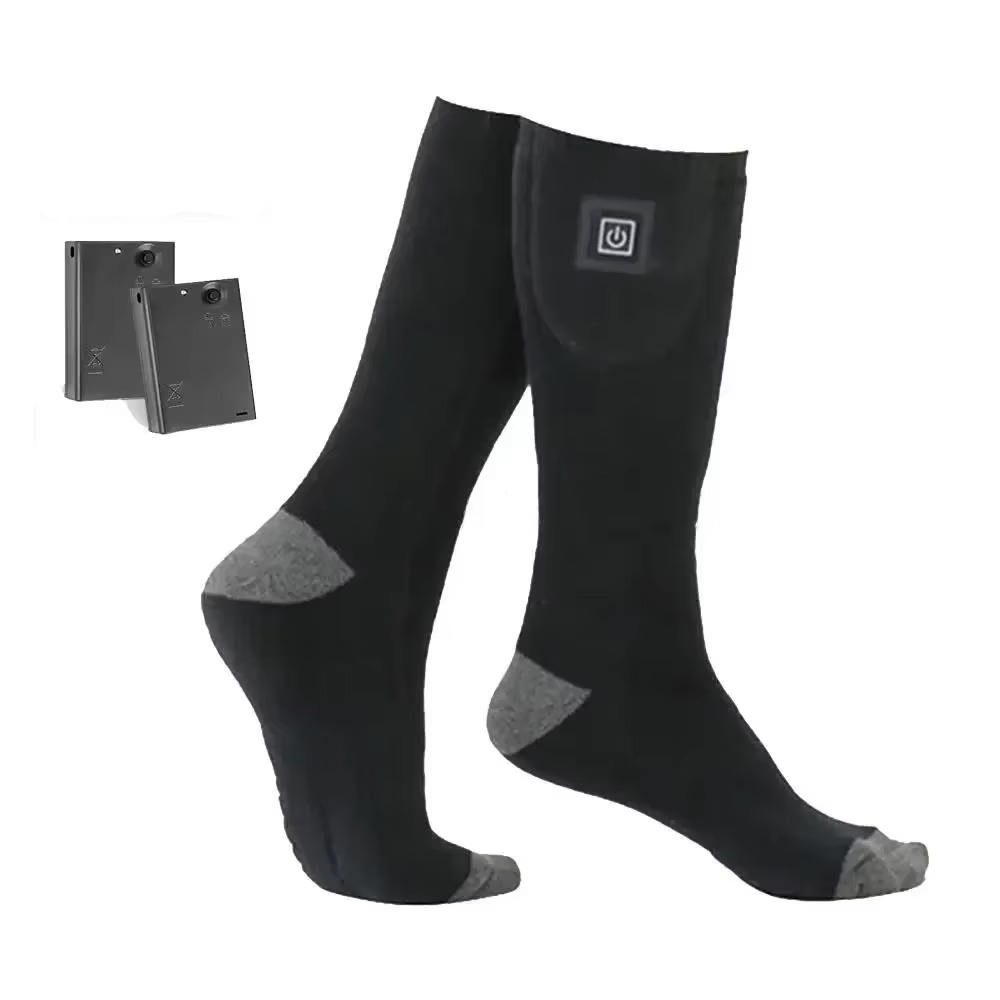 Street-Wave Rechargeable Heated Winter Socks For Outdoor Sports And Cold Weather Comfort All Day