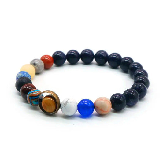 Celestial Orbit - Natural Stone Bracelet - Street-Wave