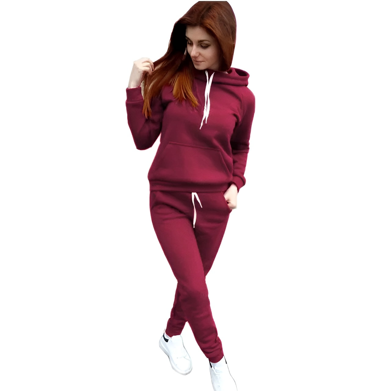 Street-wave Women Tracksuit Hoodie and Joggers for Everyday Comfort and Sporty Style