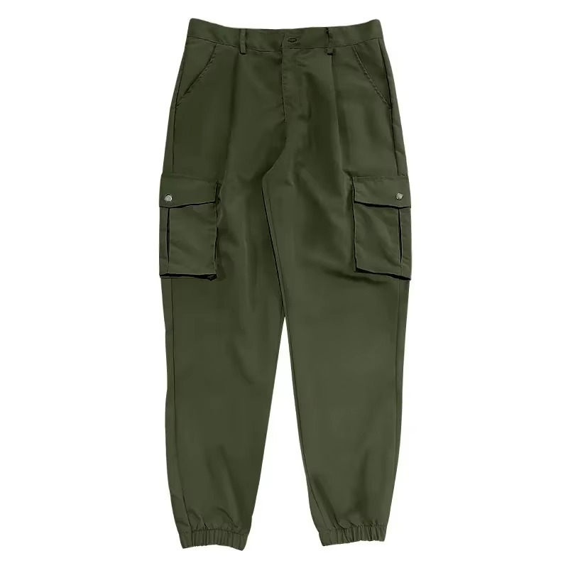 Men's Cargo Jogger Pants With Multiple Pockets For Outdoor Workouts And Everyday Comfort
