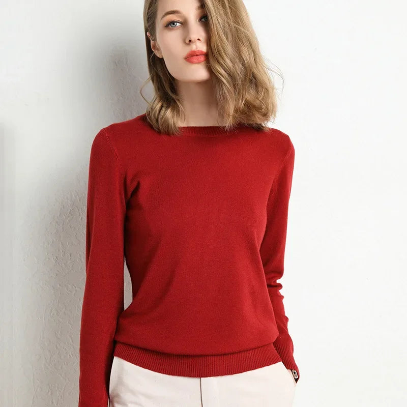 Street Wave Winter Pullover For Women Elegant Durable Knitwear With Refined Details