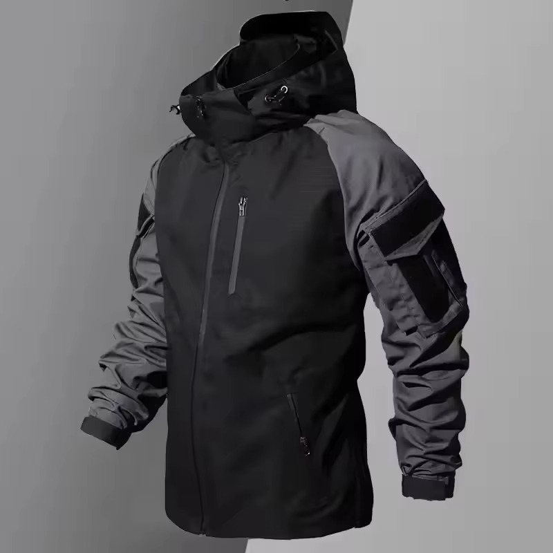 Men's Tactical Waterproof Combat Training Suit Outdoor Multi-Pocket Wear-Resistant Set by Street-Wave