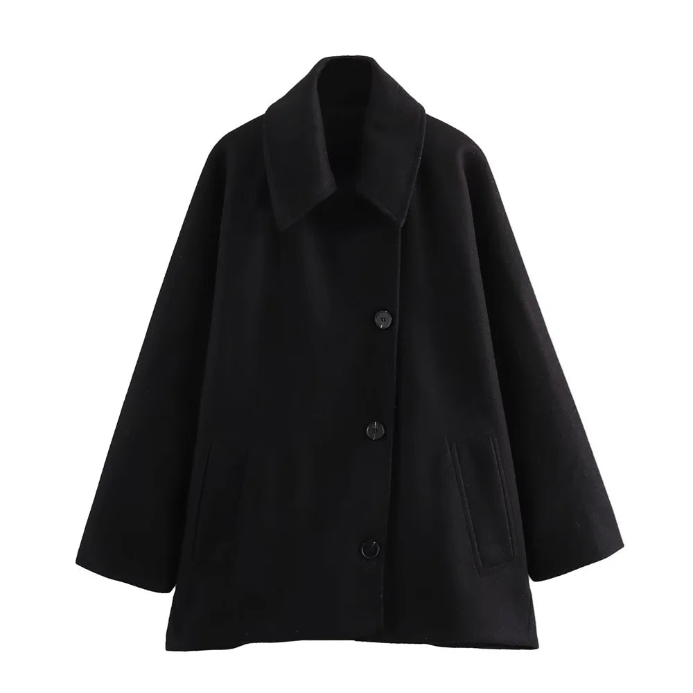 Street Wave Women Oversized Winter Vest In Trench Style For Cozy Cold Day Warmth