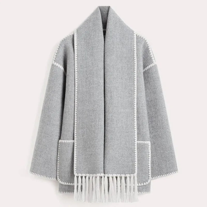 Street-Wave Women's Single-Breasted Winter Coat Warmth and Style with Functional Details