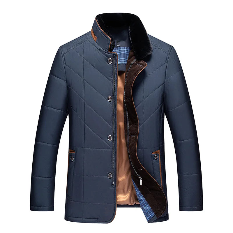 Street-wave Warm Cotton Jacket For Everyday Comfort Unisex Outerwear Cozy Breathable Protection