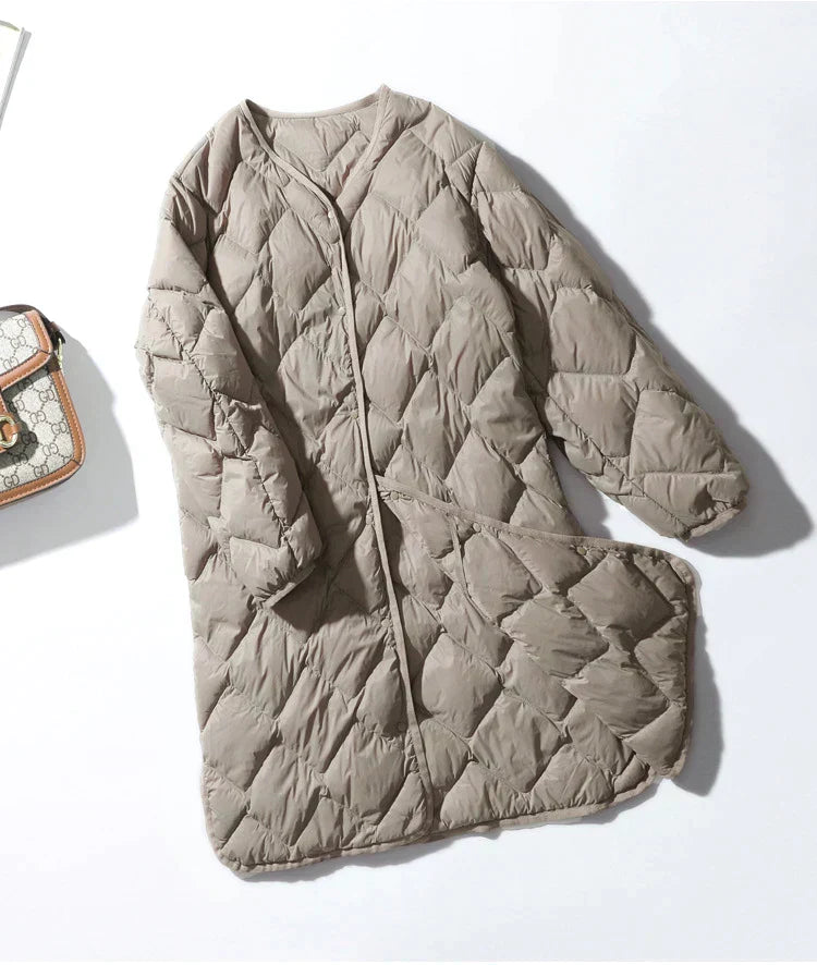 Streetwave Hooded Quilted Puffer Coat for Women Front Zip Insulated Winter Warmth and Ultimate Outdoor Comfort