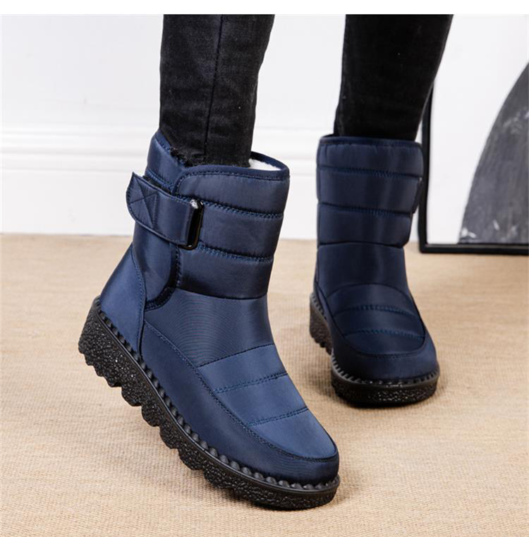 Street-Wave Waterproof Winter Boots For Women With Non Slip Outsole Cushioned Comfort