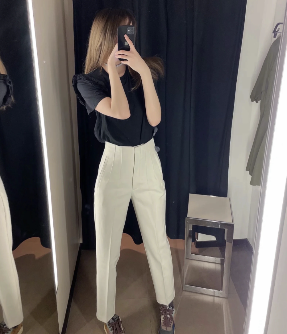 Streetwave Women's Chic Trousers Dress Pants Elegant Everyday Formalwear For Modern Professionals