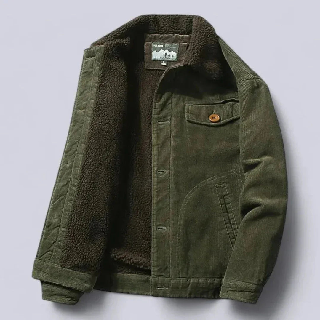 Scott Sherpa-Lined Overcoat