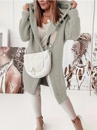Street-Wave Minimalist Winter Coat For Women Cozy Warmth Durable Fabric Chic Everyday Outerwear