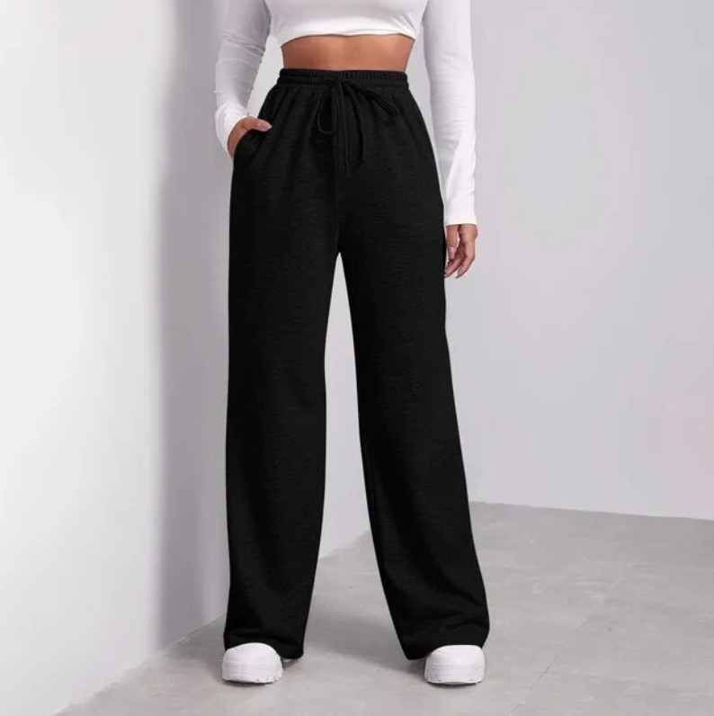 Street Wave Wide Leg Jogging Pants For Everyday Comfort