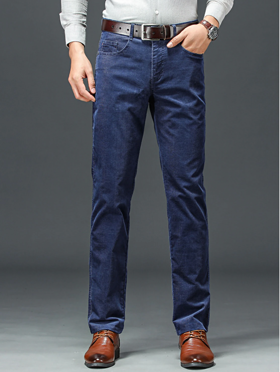 Andrew Men’s Slim Fit Chino Pants by Street-Wave Tan Tailored Chinos for Work or Casual Wear
