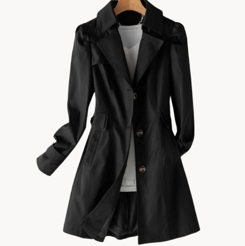 Street Wave Womens Trench Coat Versatile Chic Style With Modern Fit And Easy Care