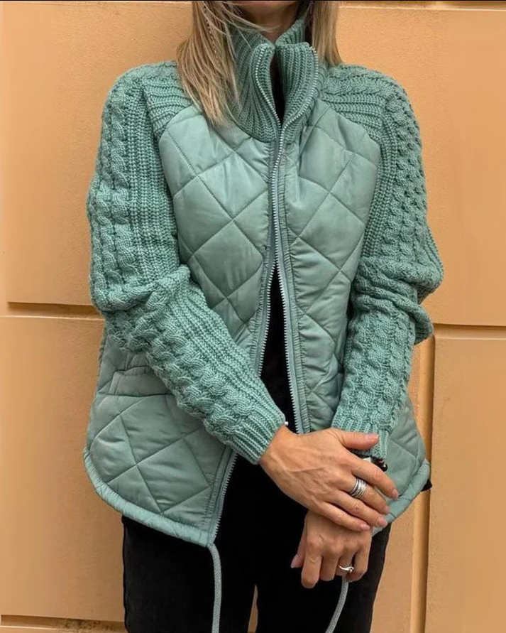 Street-Wave Luxurious Quilted Jacket for Women Warmth and Style With Premium Insulation