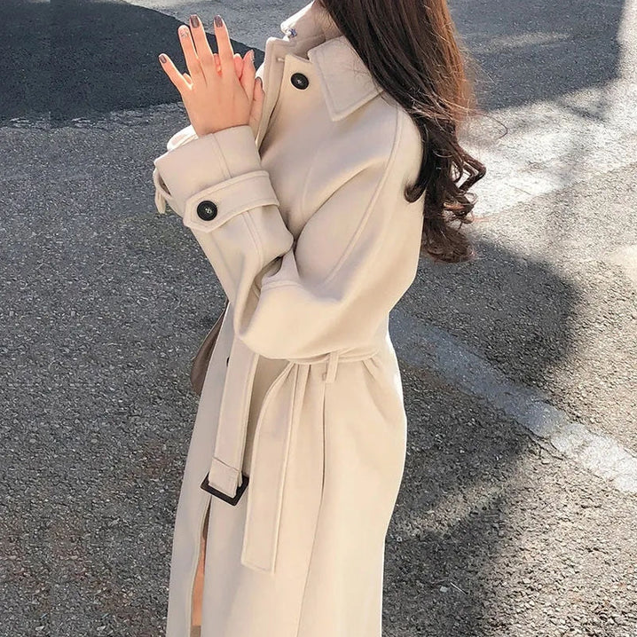 Streetwave Women Long Winter Coat Warmth And Style For Elegant Everyday Outerwear