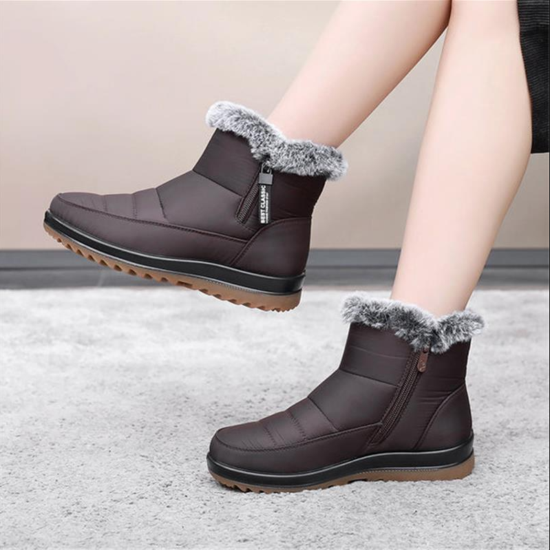 Street-wave Cotton Winter Boots For Women Ultra Cozy Comfort Eco Friendly Easy Care Fashionable Winter Footwear