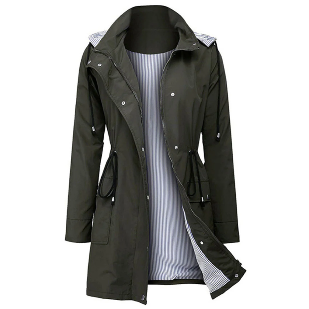 Street Wave Windbreaker Jacket For Women Lightweight Wind Protection Fashionable Outdoor Coat