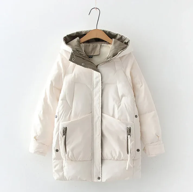 Street-Wave Hooded Parka Karoda Weatherproof Warm Winter Coat For Unisex City Wear