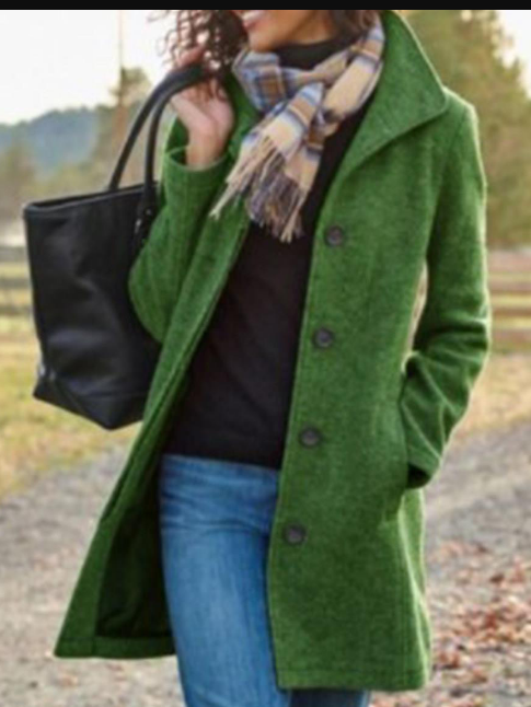 Streetwave Long Coat For Women Effortless Casual Elegance Versatile Outerwear In Soft Pink