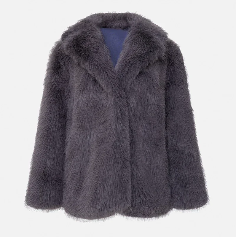 Street-wave Luxurious Soft Faux Fur Jacket for Women Premium Warmth and Everyday Comfort