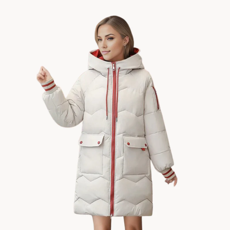 Street-wave Cozy Winter Lined Women's Parka Jacket With Warm Insulation and Comfortable Fit, Stylish Everyday Outerwear