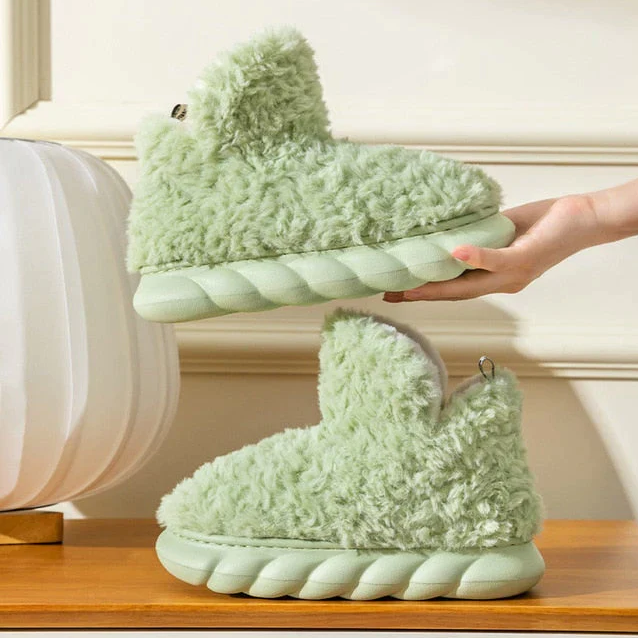 Street-Wave Fleece-Lined Boots For Women Warm Cozy Winter Fashion Essential All-Day Comfort
