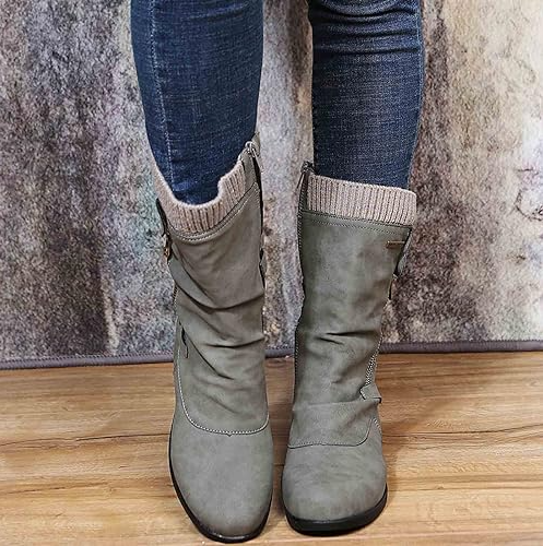 Street-wave Women’s Winter Boots With Warm Lining For All Day Comfort Cozy Insulated Snow Boots