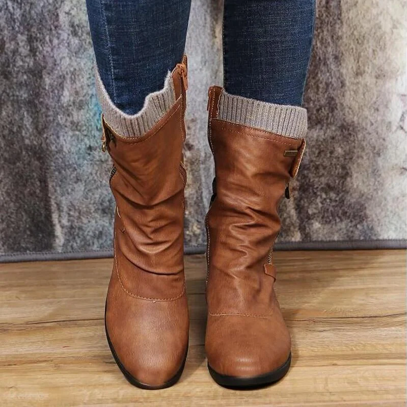 Street-wave Women’s Winter Boots With Warm Lining For All Day Comfort Cozy Insulated Snow Boots