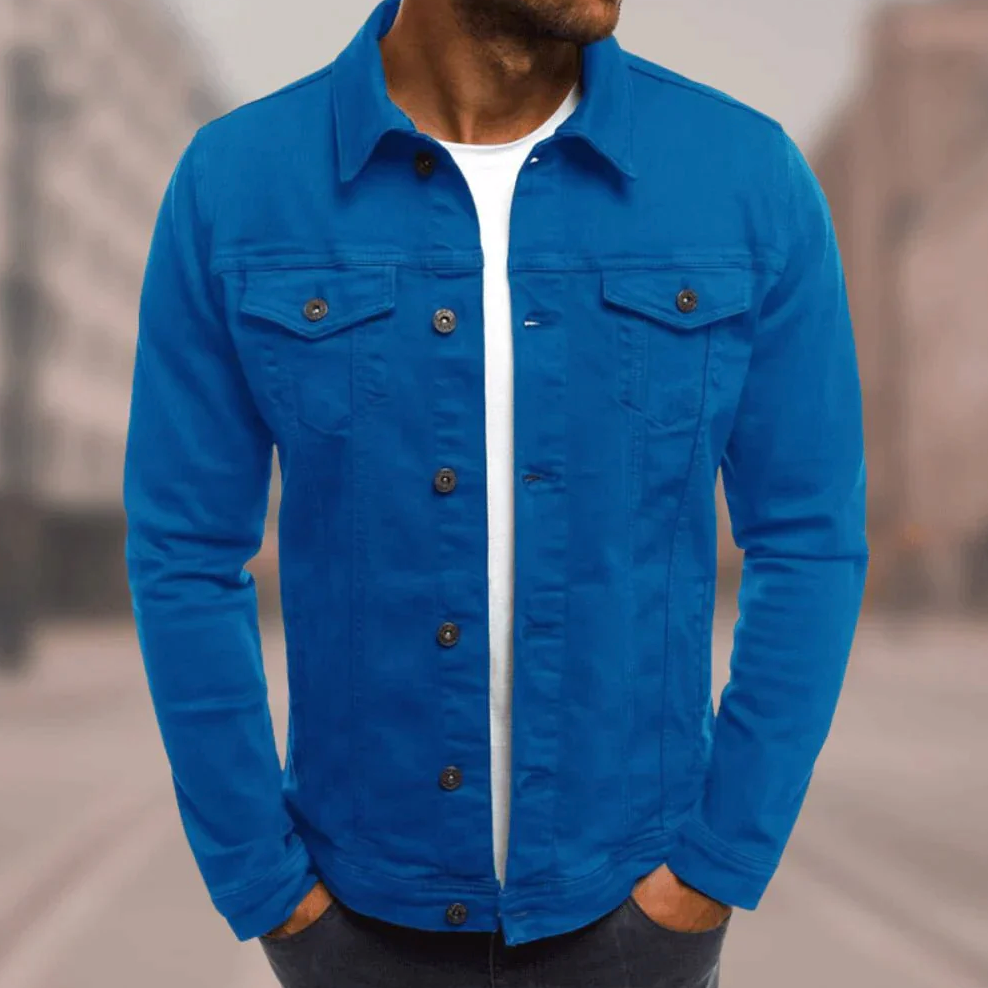 Streetwave Jeans Jacket Slim Fit With Timeless Design For Men Street Style Edge Authentic