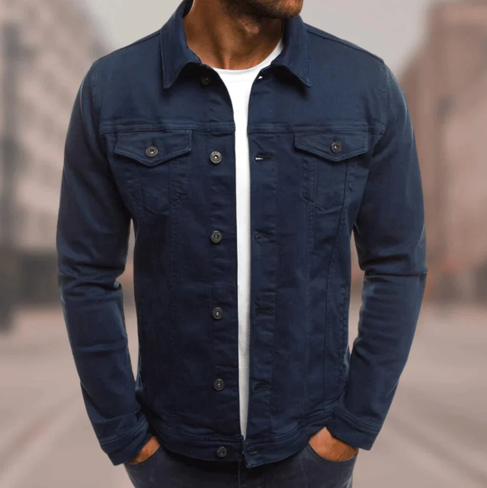 Streetwave Jeans Jacket Slim Fit With Timeless Design For Men Street Style Edge Authentic