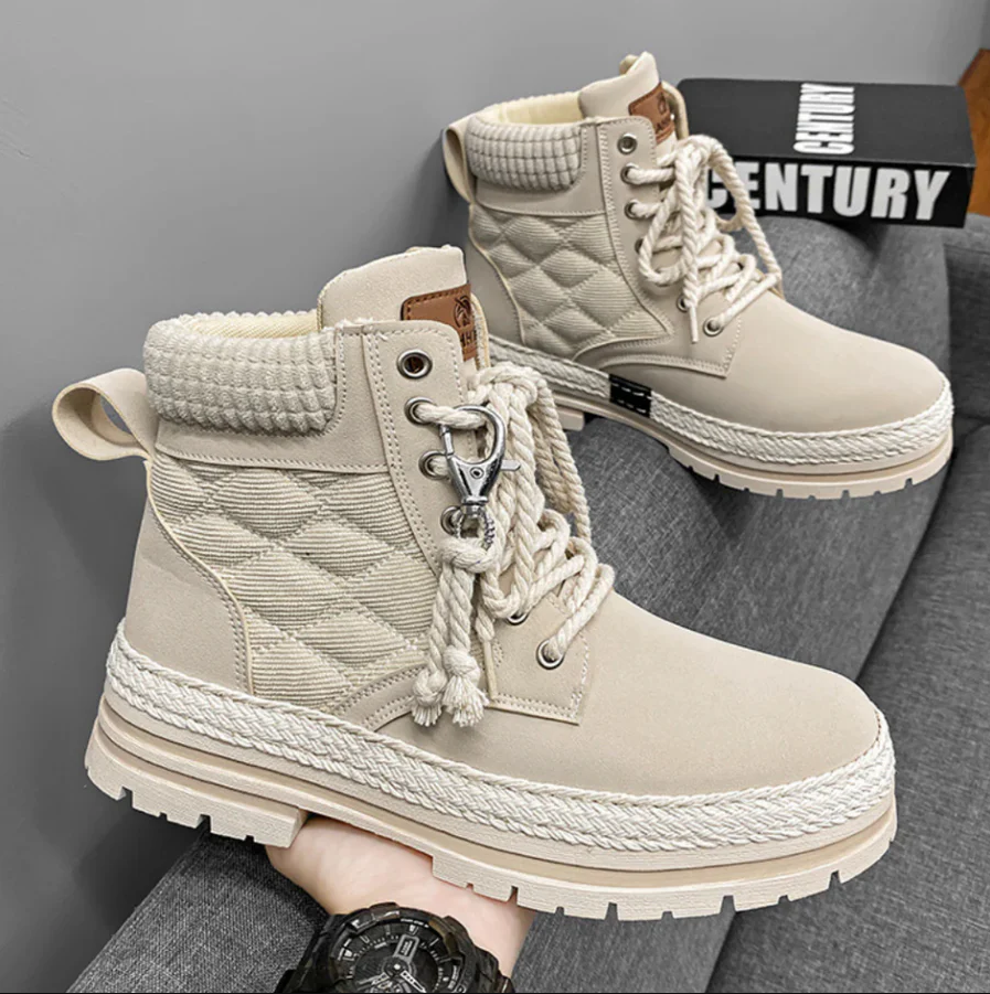 Street-wave Cozy Ankle Boots For Women With Plush Lining And Warm All Day Comfort