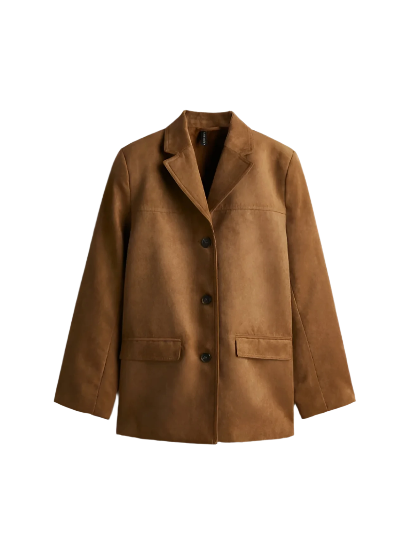 Street-Wave Women's Suede Blazer Versatile Autumn Essential With Elegant Comfort