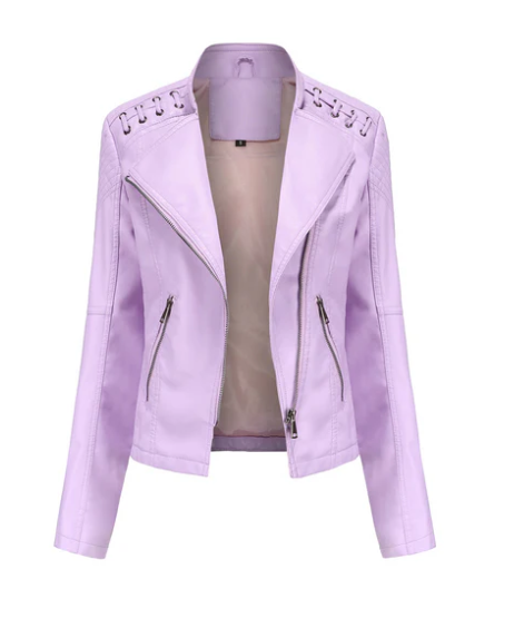 Street-Wave Leather Jacket For Women Timeless Style Premium Quality Versatile Chic