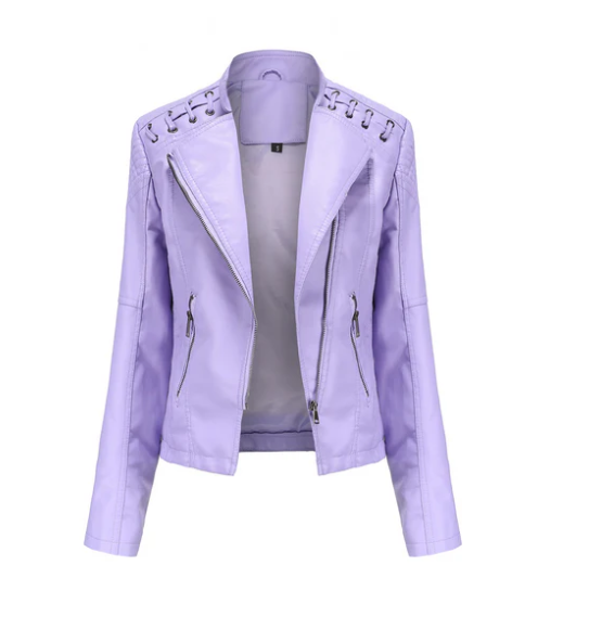 Street-Wave Leather Jacket For Women Timeless Style Premium Quality Versatile Chic