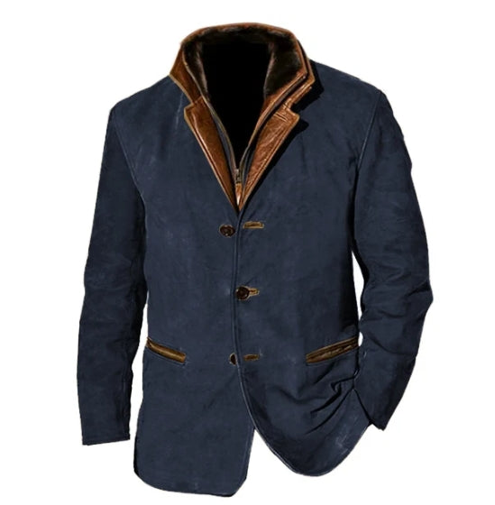 Street Wave Suede Jacket For Men Stylish Vintage Style Warmth Versatility Durable Premium Craftsmanship