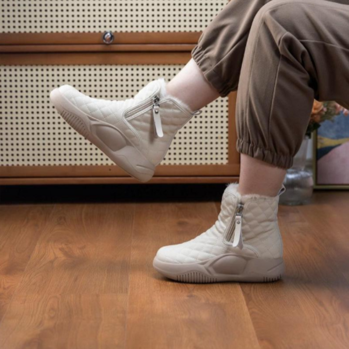 Street-Wave Waterproof Men's Snow Boots With Superior Grip