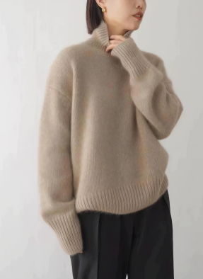 Streetwave Sonja Cashmere Turtleneck Sweater For Women Luxurious Warmth And Timeless Style