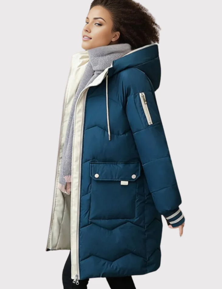 Street-wave Cozy Winter Lined Women's Parka Jacket With Warm Insulation and Comfortable Fit, Stylish Everyday Outerwear