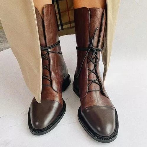 Street-Wave Memory Foam Comfort Boots For Women With All Day Support And Cozy Fit