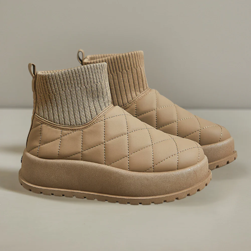 Street-Wave Womens Padded Snow Boots For Warm Comfort And Versatile Winter Wear All Day